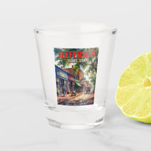 Vaso De Chupito Jefferson, Texas, EE. UU. EE. UU.
