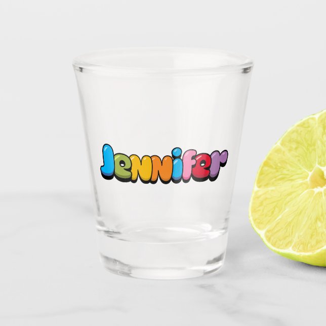 Vaso De Chupito Jennifer (Anverso)