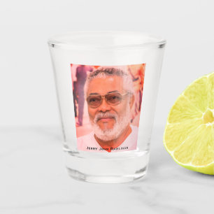 Vaso De Chupito Jerry Rawlings, J.J. Rawlings, Presidente de Ghana