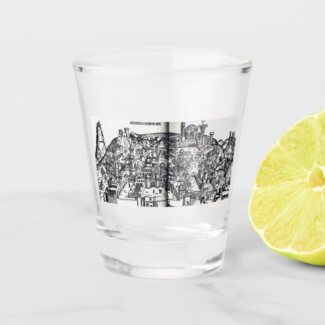 Vaso De Chupito Jerusalén durante el reinado de Salomón (Anverso)