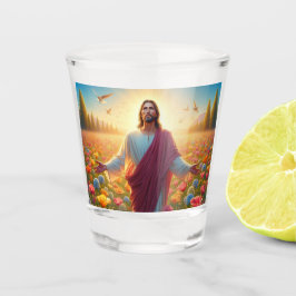 Vaso De Chupito ¡Jesús disparó gafas!