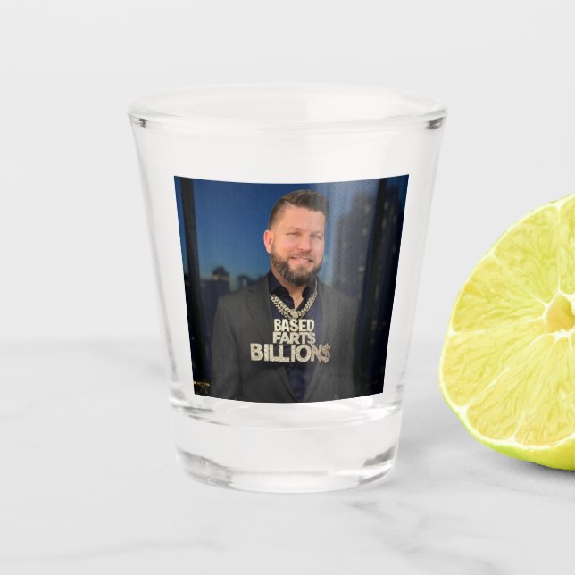 Vaso De Chupito Jim Jenkins vidrio (Anverso)
