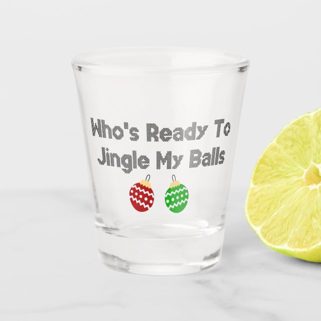 Vaso De Chupito Jingle Balls (Anverso)