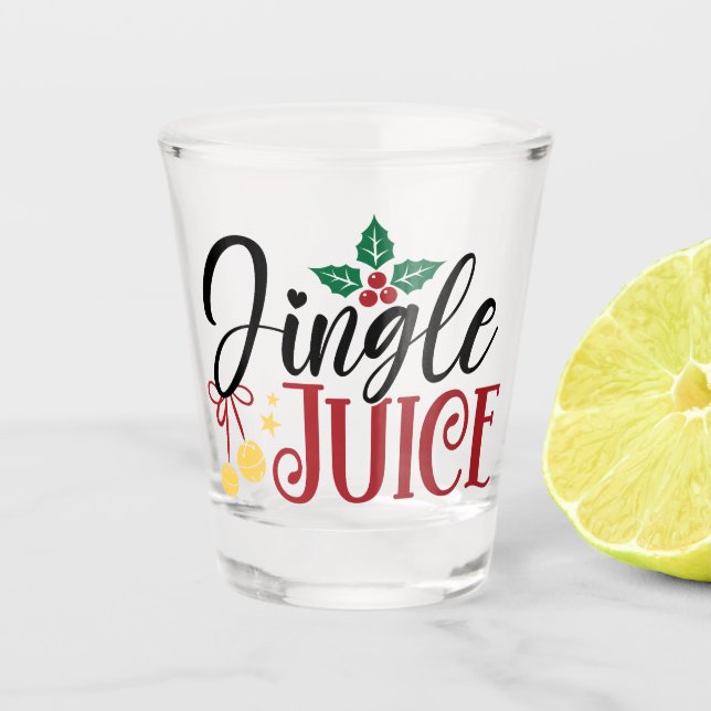 Vaso De Chupito Jingle Juice Shot (Anverso)