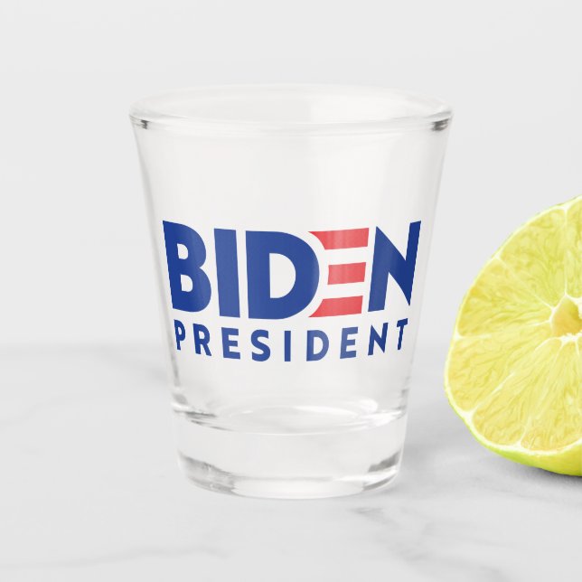 Vaso De Chupito Joe Biden 2020 Biden para presidente (Anverso)