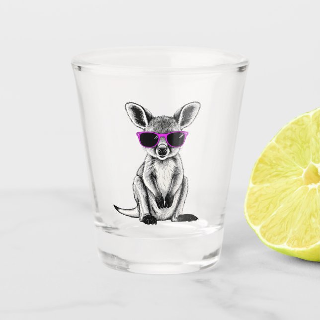 Vaso De Chupito Joey de Guay Baby Kangaroo (Anverso)