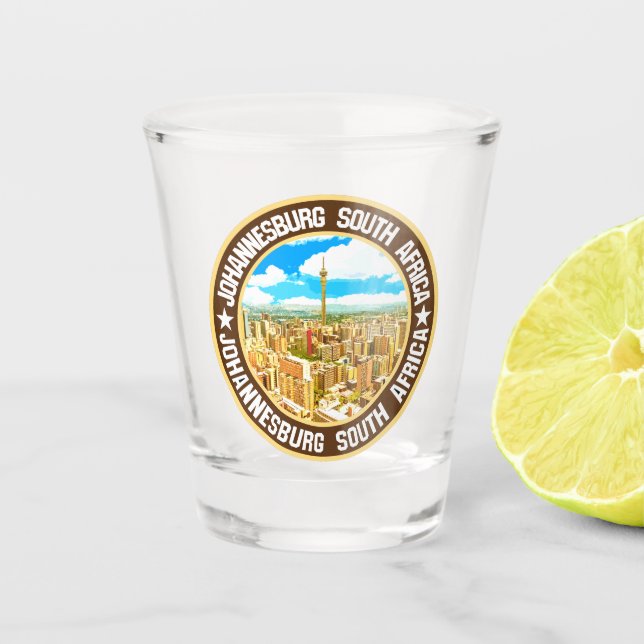Vaso De Chupito Johannesburgo (Anverso)