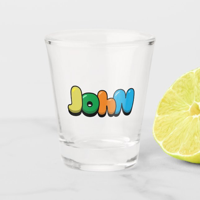 Vaso De Chupito John (Anverso)