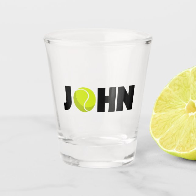 Vaso De Chupito John Tennis (Anverso)