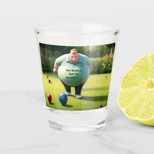 Vaso De Chupito Jolly Lawn Bowler Man,