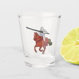 Vaso De Chupito Jousting Knight