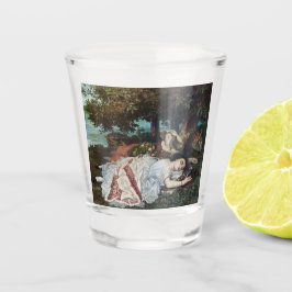 Vaso De Chupito Jóvenes damas a orillas del Sena (verano)