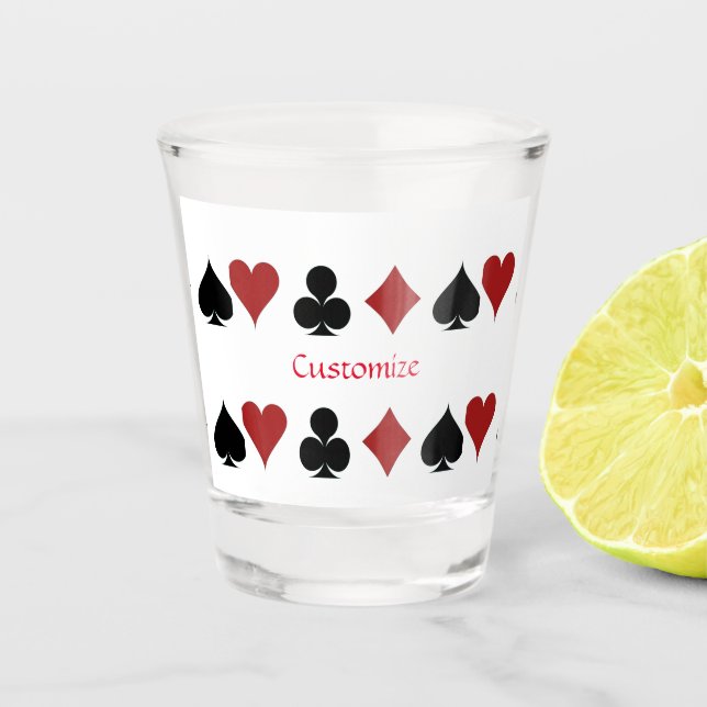 Vaso De Chupito Juego de cartas con Thunder_Cove (Anverso)