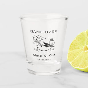 Vaso De Chupito Juego sobre la boda