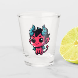 Vaso De Chupito Jugador diablo rojo - Personalizado, personaje, ro