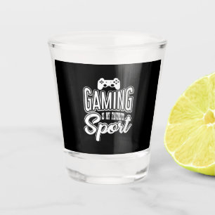 Vaso De Chupito Jugador - El Juego Es Mi Deporte Favorito