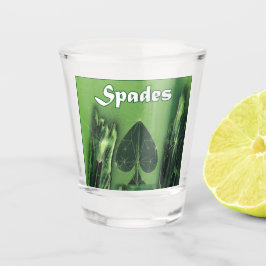 Vaso De Chupito Jugadores de Póquer Spades