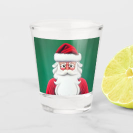 Vaso De Chupito Jugo de Navidades Vintage Santa Claus
