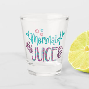 Vaso De Chupito Jugo de Sirena Disparo Escamas Brillantes Diversió