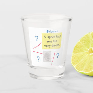 Vaso De Chupito Junta para la resolución de crímenes misteriosos