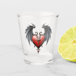 Vaso De Chupito Juramentos Eternos Bajo Alas de Medianoche.