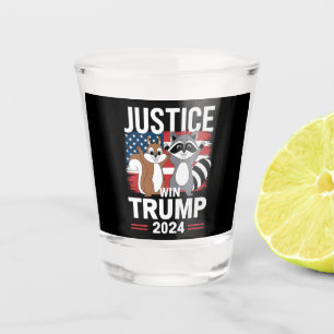 Vaso De Chupito Justicia Para Peanut Gana Trump 2024
