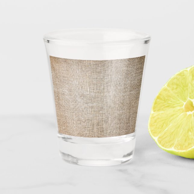 Vaso De Chupito Jute Textile (Anverso)