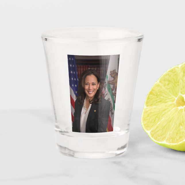 Vaso De Chupito Kamala Harris Candidato a presidente US 2024 (Anverso)