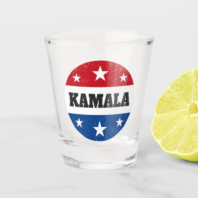 Vaso De Chupito Kamala Harris Elección 2024 V (Anverso)