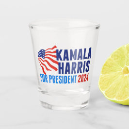 Vaso De Chupito Kamala Harris por las elecciones presidenciales de
