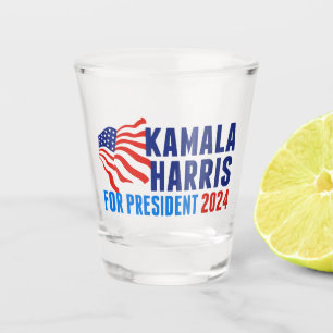 Vaso De Chupito Kamala Harris por las elecciones presidenciales de