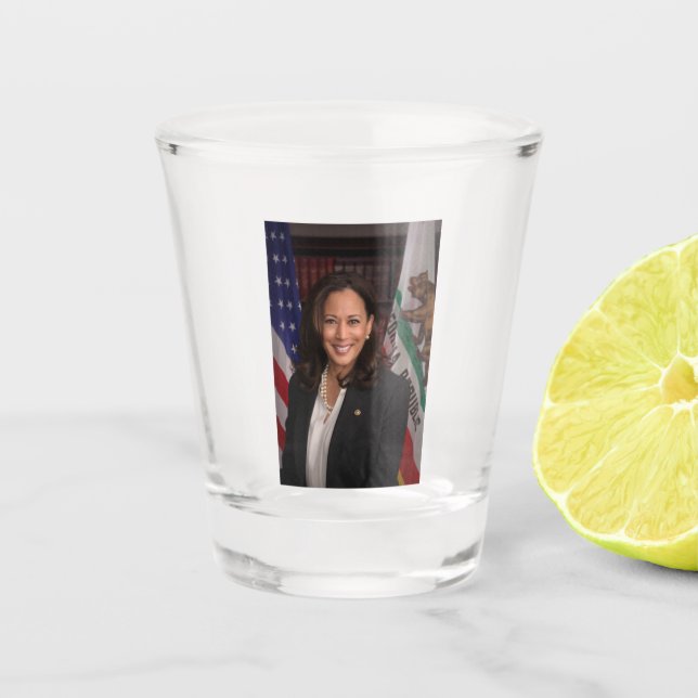 Vaso De Chupito Kamala Harris Vicepresidente de los Estados Unidos (Anverso)
