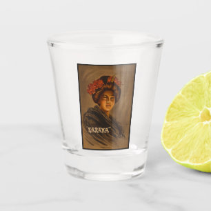Vaso De Chupito Karama: Romance Japonés Actriz Geisha