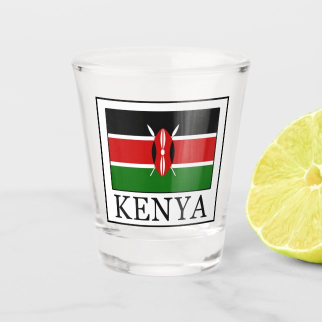 Vaso De Chupito Kenia (Anverso)