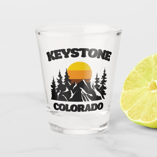 Vaso De Chupito Keystone, Colorado (Anverso)