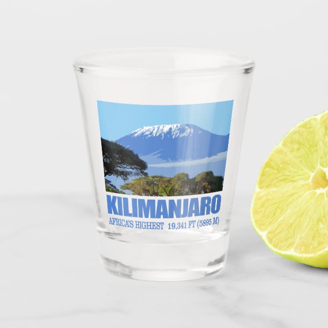 Vaso De Chupito Kilimanjaro (Anverso)