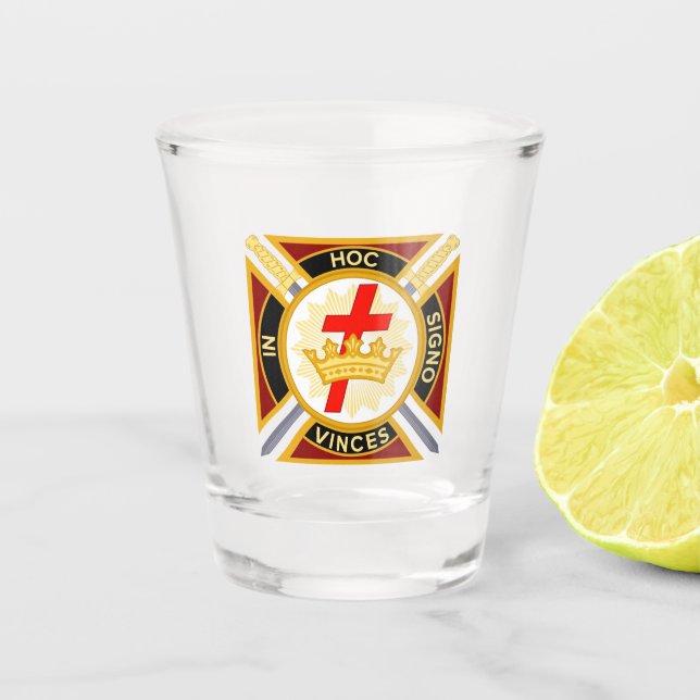 Vaso De Chupito Knight Templar (Anverso)