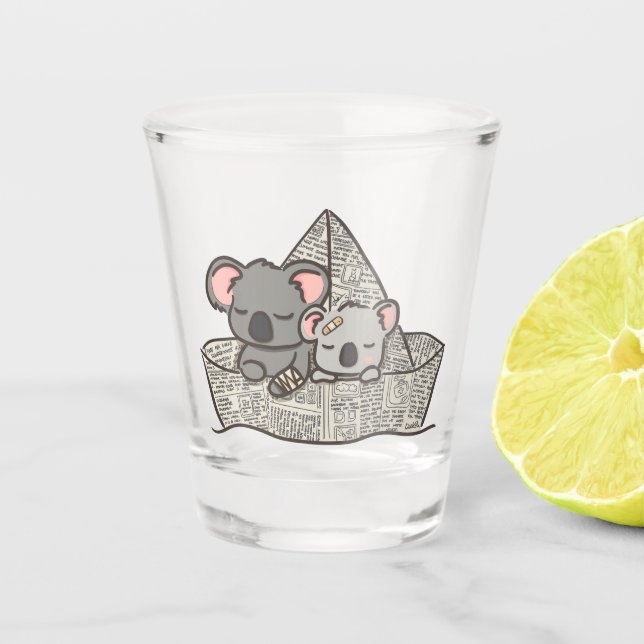 Vaso De Chupito Koala (Anverso)