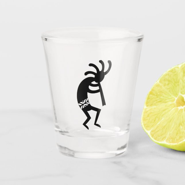 Vaso De Chupito Kokopelli del suroeste (Anverso)