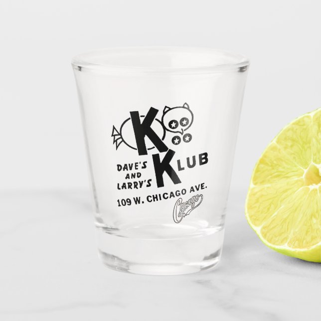 Vaso De Chupito KOO KOO KLUB, Chicago, Illinois (Anverso)