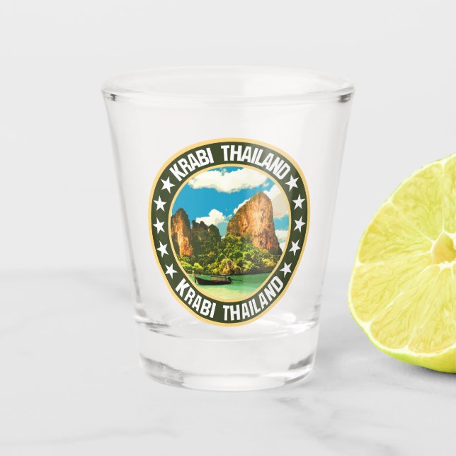Vaso De Chupito Krabi (Anverso)