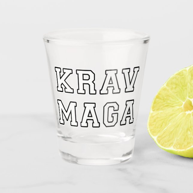 Vaso De Chupito Krav Maga (Anverso)