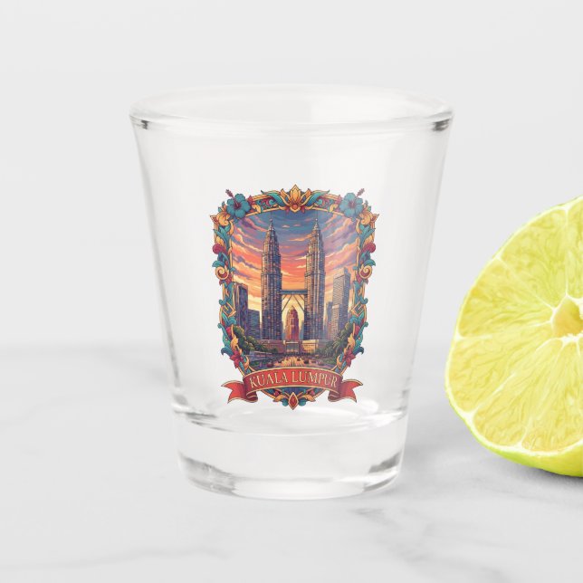 Vaso De Chupito Kuala Lumpur (Anverso)