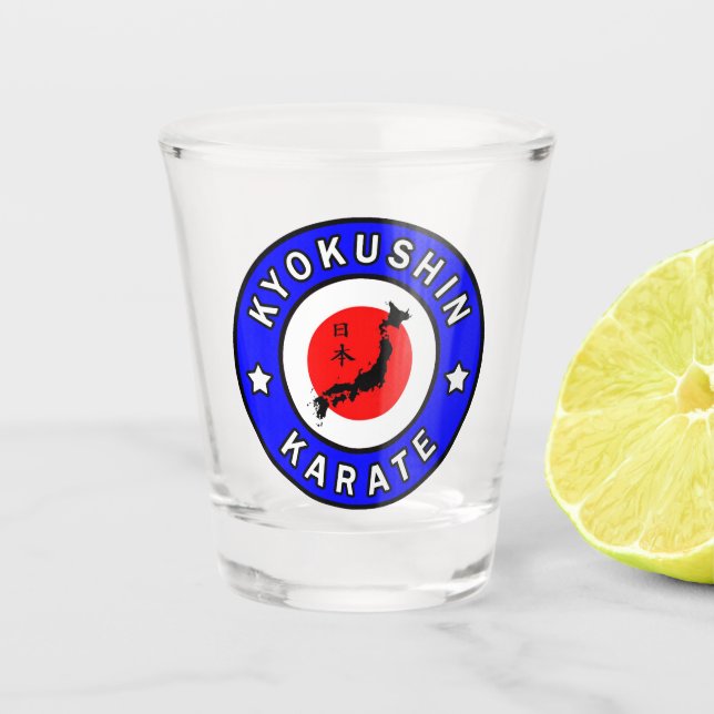 Vaso De Chupito Kyokushin Karate (Anverso)