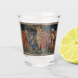 Vaso De Chupito La adoración del Magi (por Edward Burne-Jones)