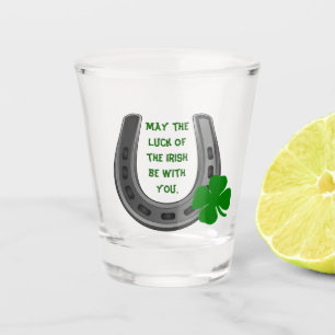 Vaso De Chupito La afortunada herradura de San Patricio