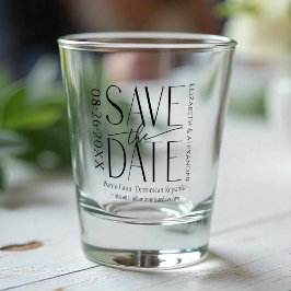 Vaso De Chupito La Caligrafía Tropical Beach Wedding Save The Date