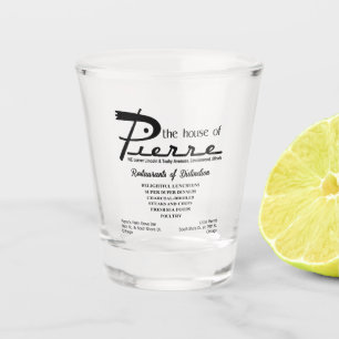 Vaso De Chupito la casa de Pierre, Lincoln & Touhy, Lincoln, Linco