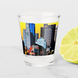 Vaso De Chupito La Casa Personalizado Boston Poster Magnet
