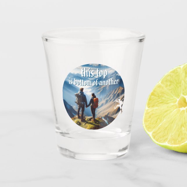 Vaso De Chupito La cima (Anverso)